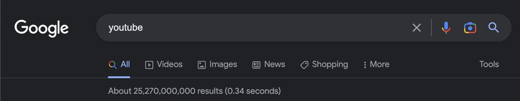 Youtube Search Results